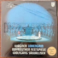 Wagner Lohengrin Sawallisch Bayreuth Philips 6747 241 4LP SEALED SAMPLE PROMO picture