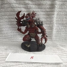 WizKids Dungeons & Dragons Glabrezu #70  mini Red Demon Figure on Base lot H picture