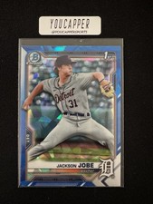 2021 Bowman 1st Chrome Draft Sapphire Edition - Jackson Jobe #BDC-69 (RC) picture
