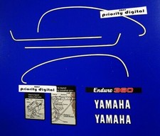 1974 74' Yamaha DT360 11pc kit graphics decals graficos sticker aufkleber picture