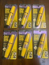 Lot of 6 Maybelline The Colossal Volume Mascara Classic Black 231 9X Volume NEW picture