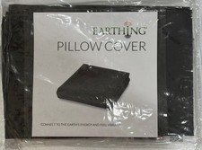 EARTHING Brand Pillow Cover Kit NEW Grounding Conductive Clint Ober Black Std picture