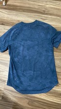 Men's Lululemon Drysense Short Sleeve Training Shirt BLUE Size Medium picture