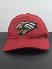 Fresno Grizzlies Hat OC Sports Baseball Cap Men's Adjustable Red Official MiLB picture