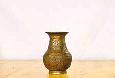 Early 19th c. Nepalese Bronze Ceremonial Vase Buddhist Antique picture