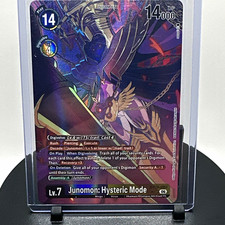 Bandai Junomon: Hysteric Mode BT26-083 Secret Rare Alt Art Holo Mega 14000 picture
