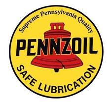 Pennzoil Motor Oil Sticker Vintage Look Decal R8481 picture
