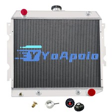 3 Row Aluminum Radiator for Dodge Challenger Plymouth Barracuda 1968 1974 V8 picture