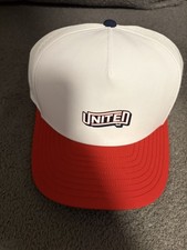 Melin Odyssey Hydro Hat Mens Classic White Red Blue Americana Snapback Cap NEW picture