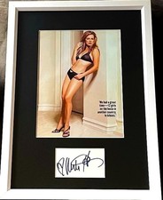 Melissa Joan Hart signed cut custom framed Maxim photo JSA Sabrina Teenage Witch picture
