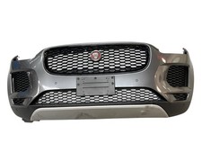 2018-2020 JAGUAR E-PACE 2L AWD FRONT BUMPER W/GRLLE &AUTO PARK W/O SURROUND VIEW picture