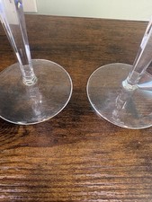 Waterford True Love Toasting Flutes - Pair - Heart & Bow Cut Crystal Champagne picture