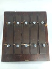 Deagan Vintage Antique 5 Plate Chimes Xylophone Wooden Box Model 500 Req Repair picture