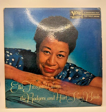 Vntg Ella Fitzgerald Sings Rodgers &Hart Song Book Vinyl LP Verve 1956 VG/VG+ picture