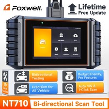 FOXWELL NT710 For VOLVO Car OBD2 Scanner Bidirectional Auto Diagnostic Scan Tool picture
