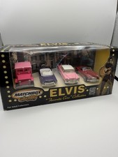 2001 Matchbox Elvis Presley Favorite Cars Collection 4-Car Set 1:64 NIB picture
