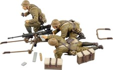 PIT-ROAD 1/35 Japan Army Type 92 Heavy Machine Gun Plastic Model Kit with 3 Gunn picture