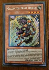 Yugioh Gladiator Beast Darius LCGX-EN244 Secret Rare Unlimited NM+ picture