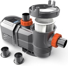 VARMINPOOL 1.8HP Variable Speed Swimming Pool Pump InGround Pool Motor 2.0'' picture