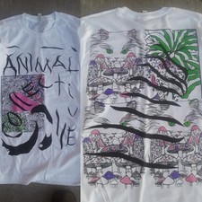 Hot Animal Collective Men's 2 Sides T-Shirt Cotton TP1127 picture