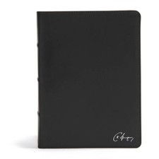 CSB Spurgeon Study Bible, Black Genuine Leather, Indexed - VERY GOOD picture