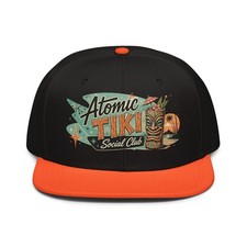 Atomic Tiki Social Club Snapback Hat picture