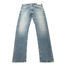 AG Adriano Goldschmied Tellis Modern Slim Jean 32x33 Light Medium Wash Stretch picture