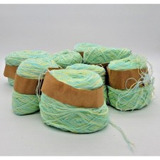 Vintage Variegated Knitting Crochet Craft Yarn Cone Lot of 8 picture