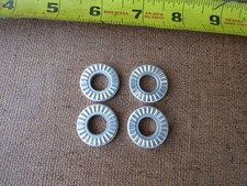 FOUR Schwinn Serrated Washed **Re-Cadmium Plated** picture