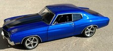 1/18 scale, YCID/Pro Touring Classic, 1970 Chevelle, Injected Big Block. picture