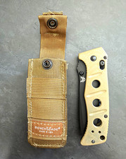 Benchmade 275SBKSN Adamas D2 Tan G10 Combo Edge Discontinued LifeSharp Serviced picture