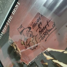 Robert Englund Freddys Dead Nightmare Signed Sketch 27×40 COA picture