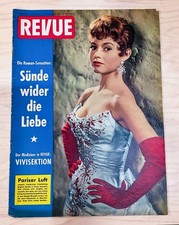 1956 Brigitte Bardot REVUE Magazine February 25 Entire German Magazine Vintage picture