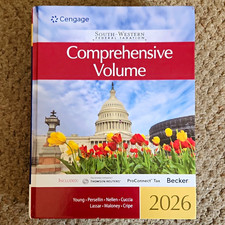 Cengage South-Western Federal Taxation Comprehensive Volume 2026 Hardcover Young picture