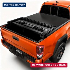 Soft Tri-Fold Truck Bed Tonneau Cover for 2016-2025 2026 Toyota Tacoma Fits 5FT picture