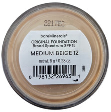 BareMinerals Original Foundation Powder SPF 15 Medium Beige 12 8g/0.28 oz picture