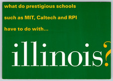 c1970s Illinois Institute of Technology Chicago Admissions Vintage Postcard picture