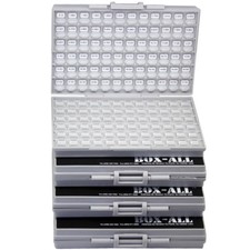 SMD SMT 0603 1% E96 resistor kit 492 values X 100pc ROHS filled 4 BOX-ALL label picture