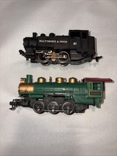 Lot Of 2 Ho Scale Switcher Steam Locomotives Model Trains. Bachmann And Lima picture