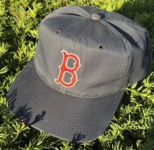 Vintage Boston Red Sox Starter Twill SnapBack Hat Cap MLB 90s picture