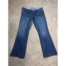 Gap 1969 Sexy Boot Jeans Womens 32/14r Medium Tint Wash Bootcut Denim picture