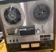 TEAC A-4300SX Reel to Reel Tape Recorder Auto Reverse Tested Working + Manual picture