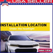 1-10xFront Bumper Side Trim Molding For 2025 Honda Civic 71202T38A51 71207T38A51 picture