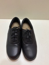 Cobbie Cuddlers Women's Black Leather Lace Up Comfort Shoes Size 7w picture