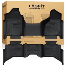 LASFIT TPE Floor Mats for 2013-2018 RAM 1500 & 2019-2024 1500 Classic Quad Cab picture