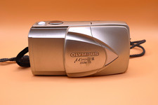 Olympus mju II Zoom 115 Silver 35mm Point & Shoot Film Camera picture
