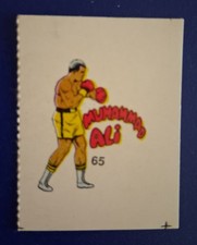 MUHAMMAD ALI #65 VERY RARE White Back Version 1986 Venezuelan Boxing Card picture