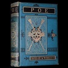1890 Rare Book - The Poetical Works of Edgar Allan Poe, Illustrated picture