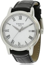 TISSOT T-CLASSIC CARSON T085.410.16.013.00  White Dial 39mm Quartz Men Watch picture