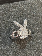 Playboy Bunny X Dalmata Ring Unisex Size 6 NEW In Box Sealed picture